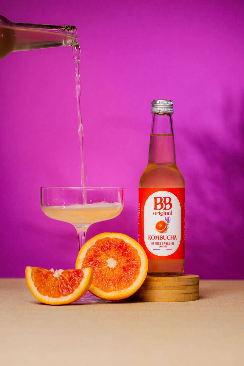 Kombucha Orange Sanguine Lavande