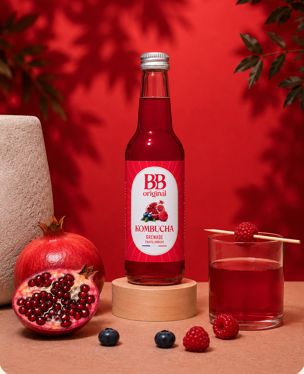 Kombucha Grenade & Fruits Rouges