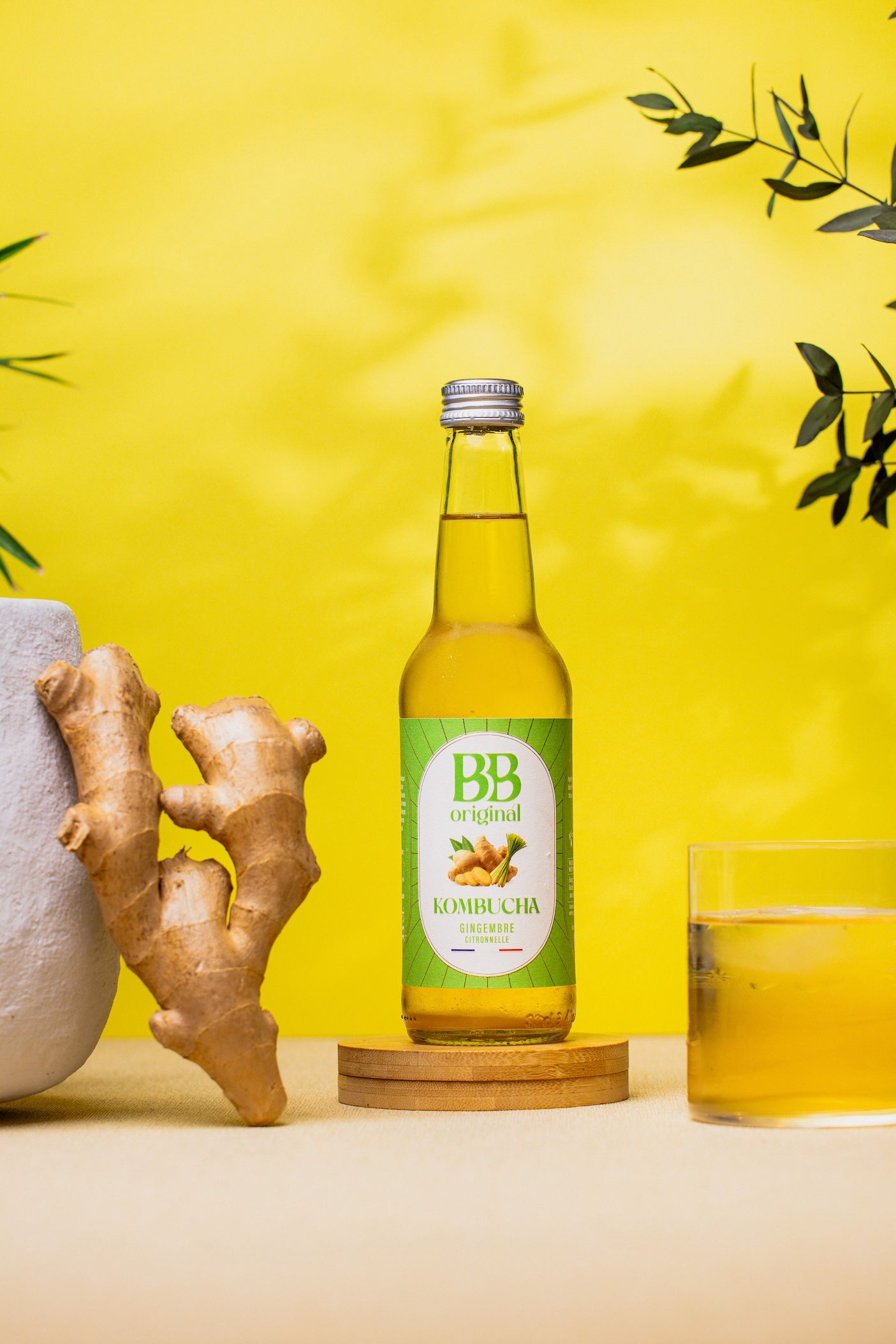 Kombucha Gingembre Citronnelle